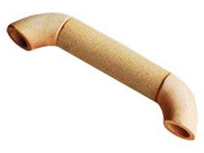 Ceramic pouring pipe